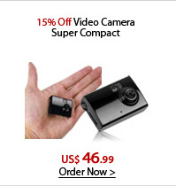 15% Off Video Camera