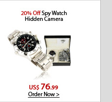 20% Off Spy Watch