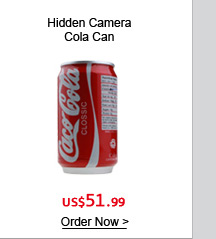 Hidden Camera Cola Can 