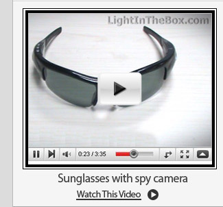 Sunglasses with spy