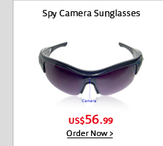 Spy Video + Camera Sunglasses 