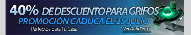 40% de Descuento para Grifos