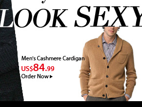 Men's Cashmere Cardigan