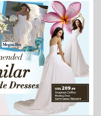 Strapless Chiffon