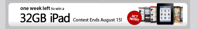 Win a 32GB iPad