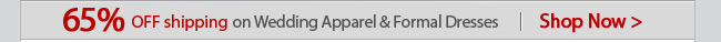 65% OFF shipping WEDDING apparel & Formal Dresses