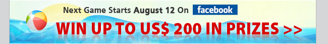 Win up to US$ 200 in prizes