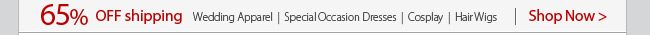 65% Off Shipping