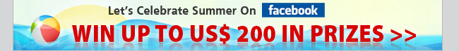 Win up to US$ 200 in prizes