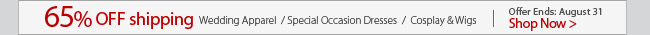  65% Off Shipping 