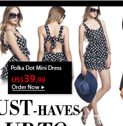 Polka Dot Mini Dress