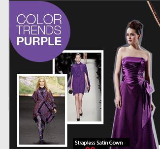 Strapless Stain Gown