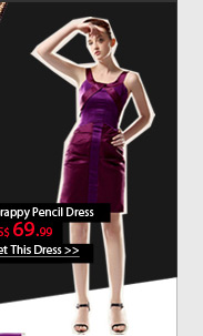 Strappy Pencil Dress