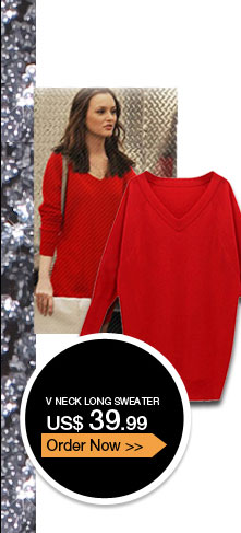 V Neck Long Sweater