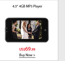 4.3" 4GB MP5 Player