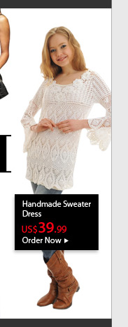 Handmade Sweater Dress