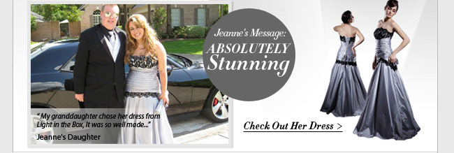 Jeanne's Message: Absolutely Stunning