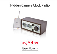 Hidden Camera Clock Radio 
