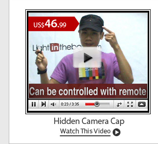 Hidden Camera Cap