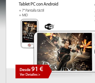 Tablet PC con Android