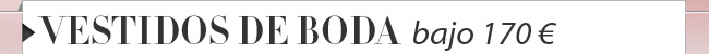 Vestidos de Boda bajo 170 €