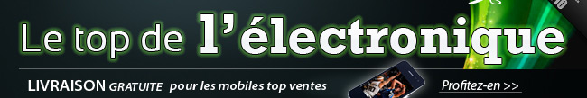   Livraison gratuite pour les mobiles top ventes 