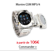 Montre GSM MP3/4
