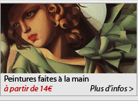 Peintures faites à la main