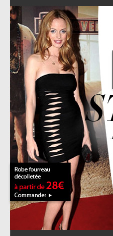 Robe fourreau décolletée