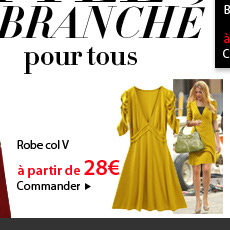 Robe col V