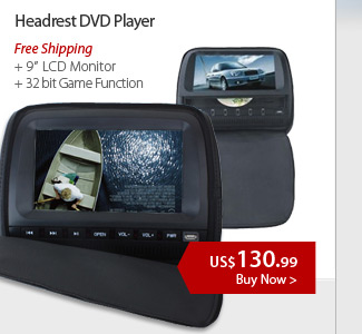 Headrest DVD Player