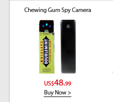 Chewing Gum Spy Camera