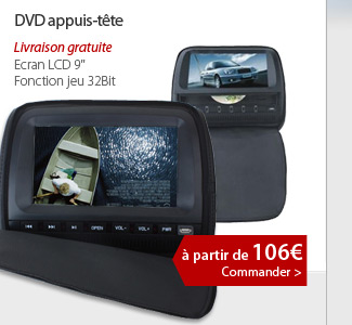 DVD appuis-tête 