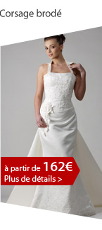 Corsage brodé