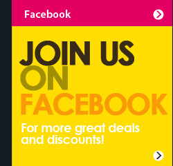 Join Us On Facebook For More Great Deals And Discounts!
