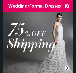 75% OFF Shipping 