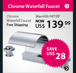 Chrome Waterfall Faucet