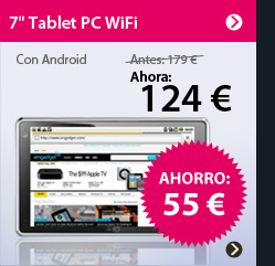 7" Tablet PC WiFi