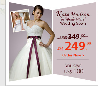 Kate Hudson ‘Bride Wars’ Wedding Gown