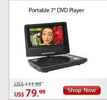 Portable 7" DVD Player