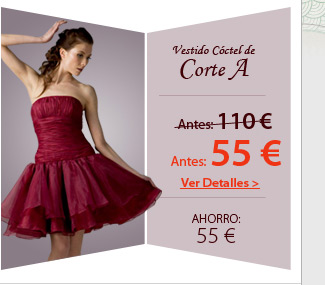Vestido Cóctel de Corte A
