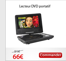 Lecteur DVD portatif