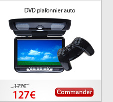  DVD plafonnier auto