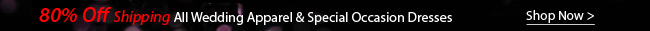80% OFF Shipping 