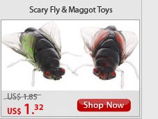 Scary Fly & Maggot Toys