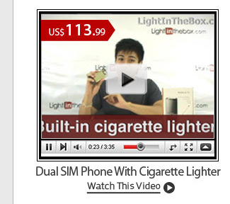 Dual SIM Phone With Cigarette Lighter