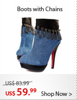 Boots with Chains