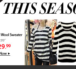 Striped Wool Sweater