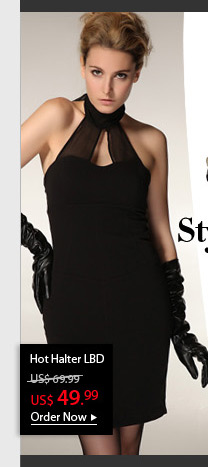 Hot Halter LBD