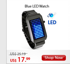 Blue LED Watch 